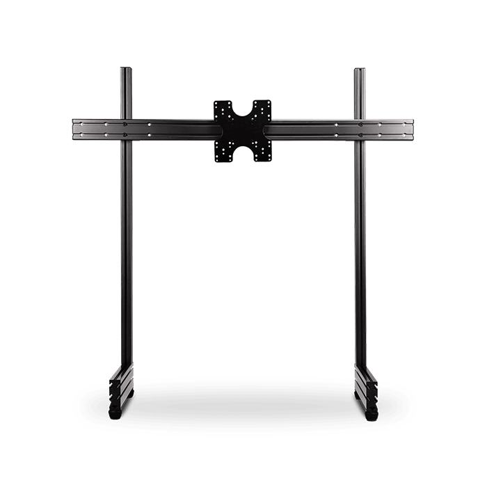 ELITE FREESTANDING SINGLE MONITOR STAND CARBON GREY